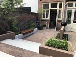 kleine tuin idee tuinaanleg Haarlem