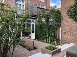 kleine tuin stad tuinman Amsterdam