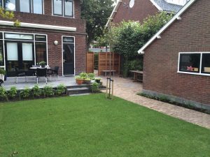 fietsenafdak hout tuinaanleg hovenier Badhoevedorp regio