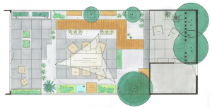 Tuinontwerp - tuintekening, hovenier aanleg, Amsterdam, Hoofdorp, Amstelveen